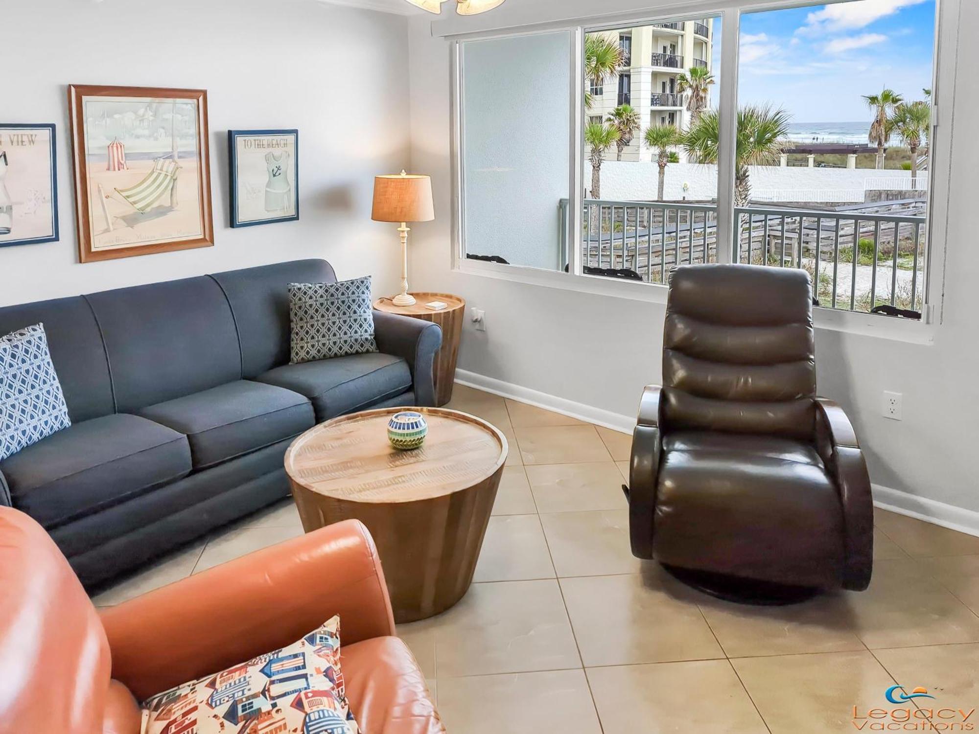 Is9-Cozy Upstairs Beachfront Condo - King Beds Fort Walton Beach Esterno foto